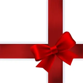 红丝带蝴蝶结 PNG免抠