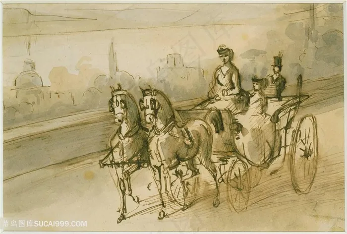 康斯坦丁的人(1802-1892)-团队马车