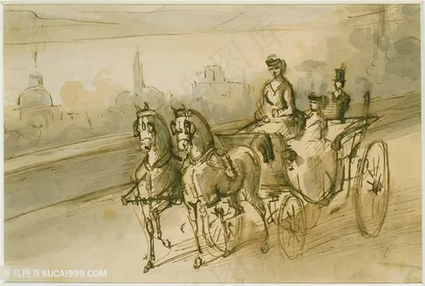 康斯坦丁的人(1802-1892)-团队马车 康斯坦丁的人(1802-1892)-团队马车