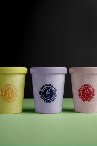 冰淇淋包装样机