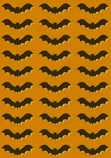 蝙蝠平铺贴纸