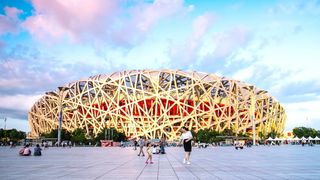 北京奥林匹克公园鸟巢