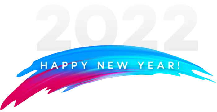 设计2022数字装饰新年