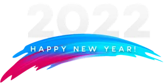 设计2022数字装饰新年
