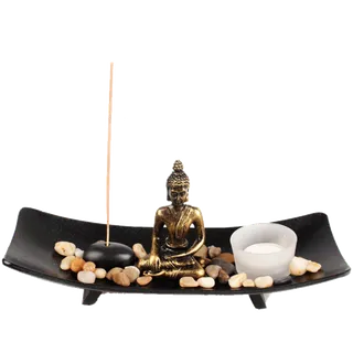 免抠中式禅意佛像沙盘