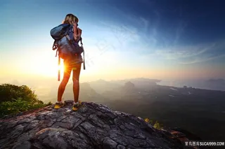 登山攀登人物高清图户外运动