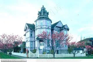 国外欧式建筑风格-房屋与树木4