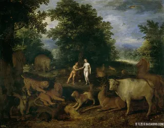 布鲁盖尔 · 埃尔 · 乔文，简 · 阿丹和艾娃 · 埃尔帕拉索