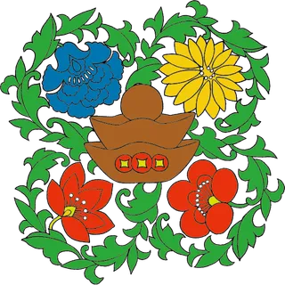 中国吉祥图免扣元素矢量图