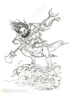 沙和尚设计素材图片