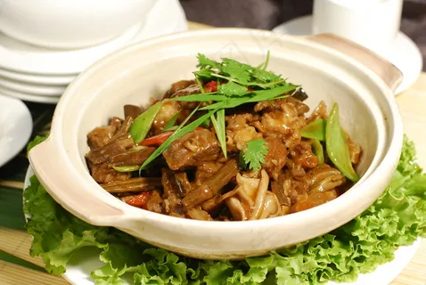 干笋焖牛腩  干笋焖牛腩