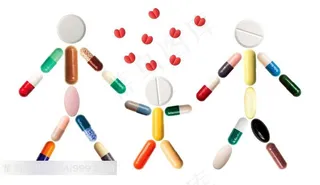 药物治疗摄影图片