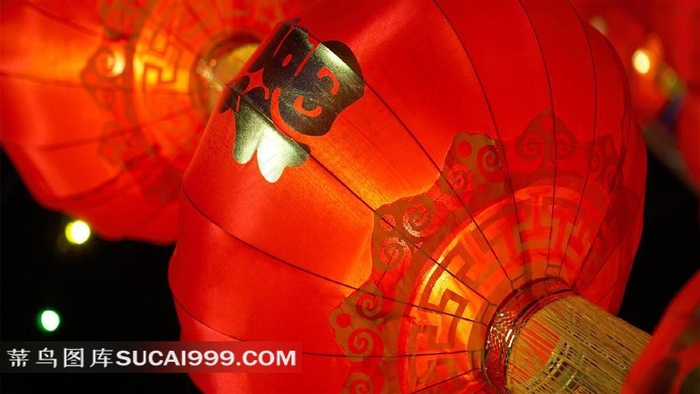 新年灯笼福字图片