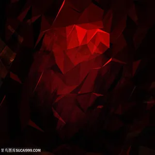 精美红色几何背景高清图片