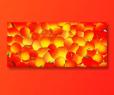 满满的一堆桃子