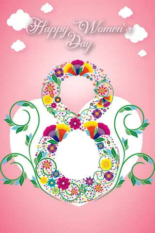 三八妇女节女神节psd背景