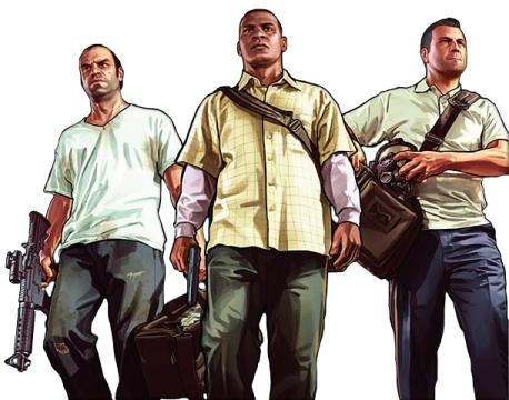 侠盗猎车手 PNG免抠(458x360)