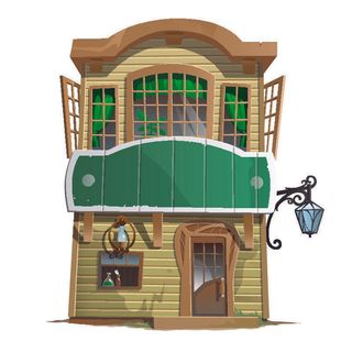 房地产房屋卡通矢量素材