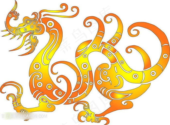 精美龙纹图片