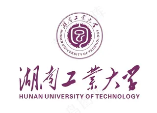矢量湖南工业大学LOGO标志校徽