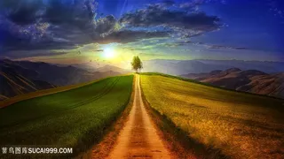 美景背景大山风景山峰风光蓝天白云摄影自然景观自然风景素材