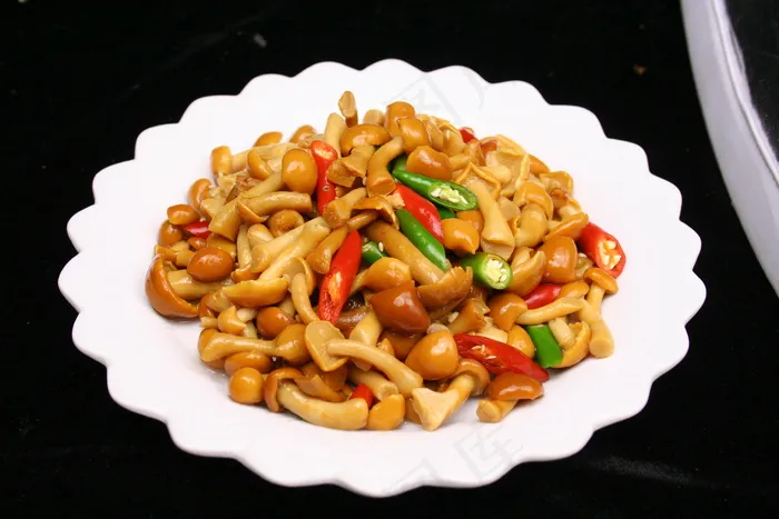0991清炒滑子菇