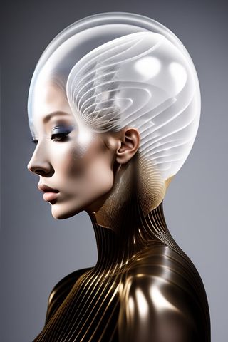 人类终极形态概念画