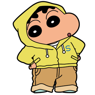 蜡笔小新可爱人物免扣素材