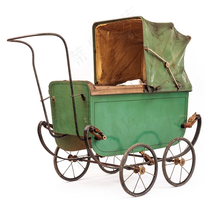 红色复苦婴儿车