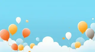 简约儿童彩色背景