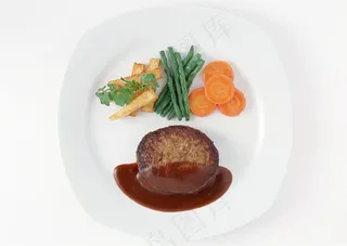 餐饮美食-可口的牛排