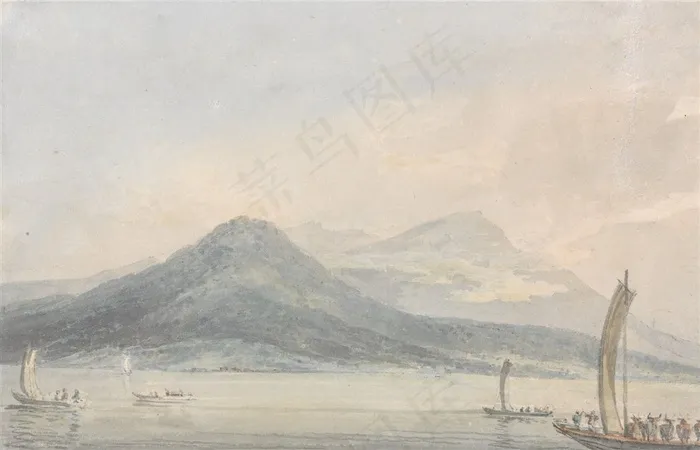 透纳风景绘画作品素材