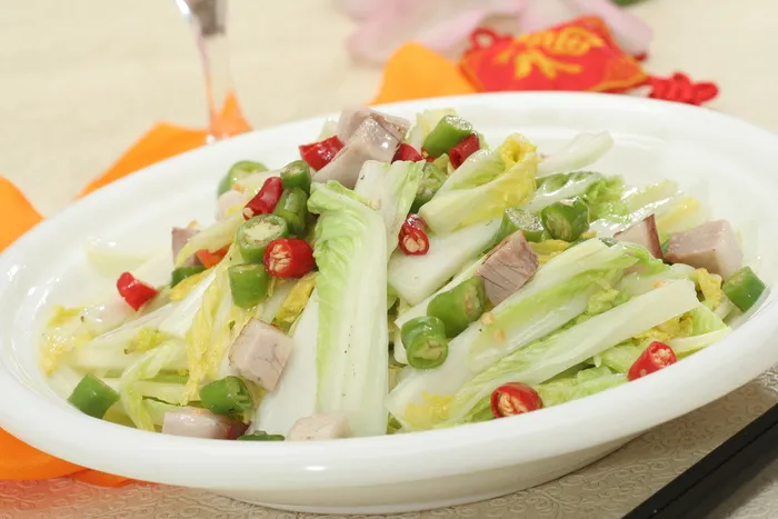 干炒娃娃菜