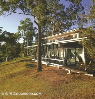 简约别墅摄影图