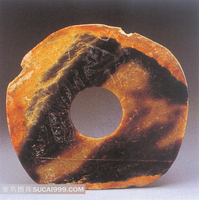 古玉圆环文物