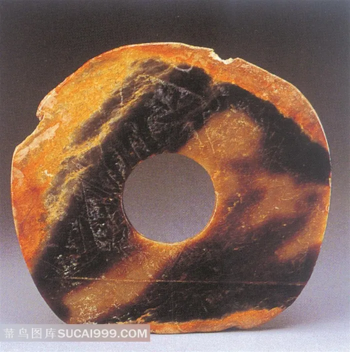 古玉圆环文物