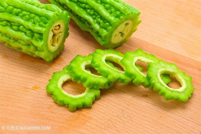 苦瓜切片蔬菜
