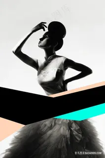 时尚女性艺术装饰画