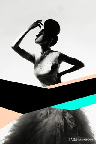 时尚女性艺术装饰画