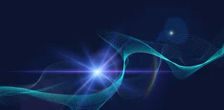 几何抽象粒子线条光线科技感网页banner展板背景AI矢量设计素材