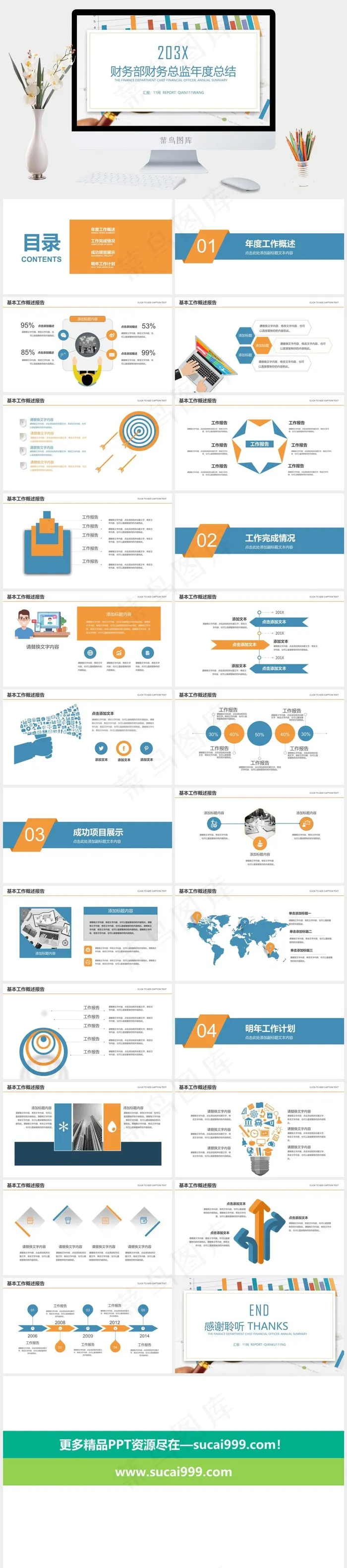 财务会计PPT模板ppt模版