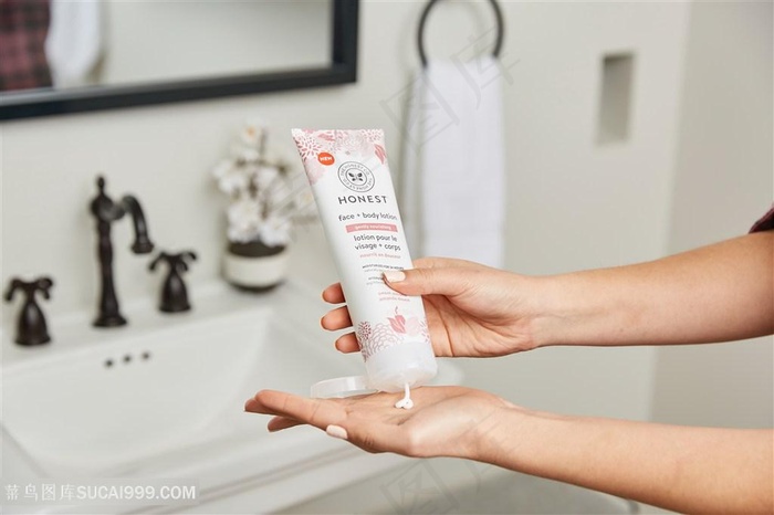 洗面奶化妆图片