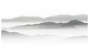 中国风水墨山水图画