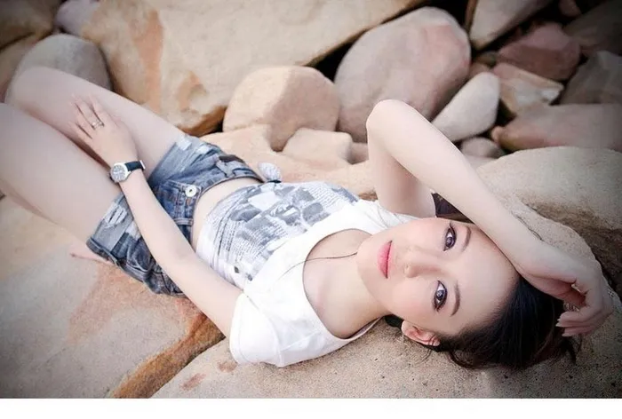 摄影图片人物美女模特照片