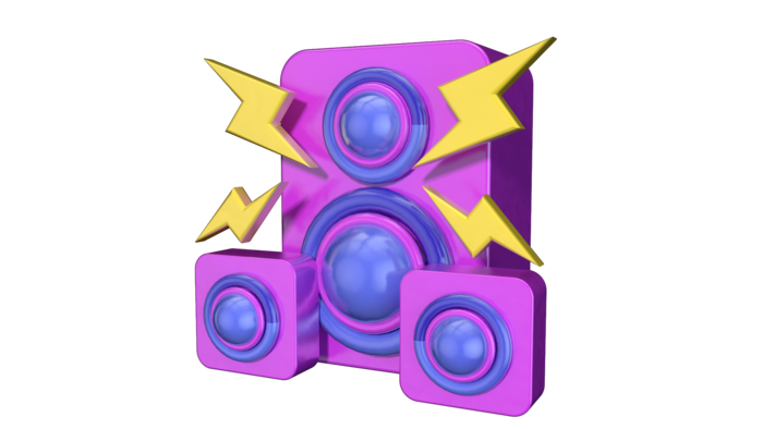 3D乐器培训免抠素材