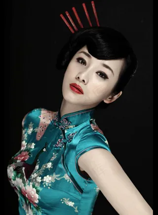 旗袍美女图片