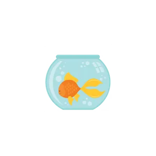 鱼免扣带鱼缸素材免扣