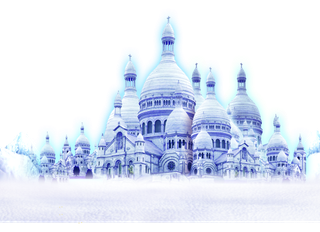 卡通风可爱城堡免扣PNG手绘插画图片 (6)