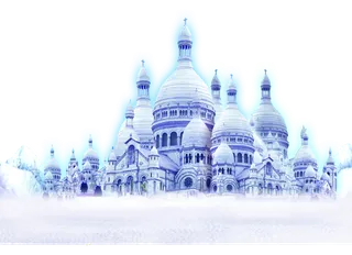 卡通风可爱城堡免扣PNG手绘插画图片 (6)