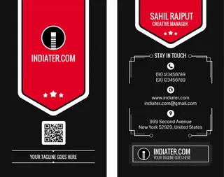 设计 创造 名片